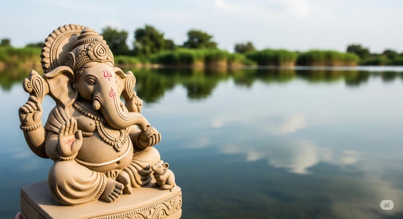 The Environmental Impact of Ganesh Chaturthi: Why Eco-Friendly Idols Matter
